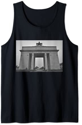 Ghana Independence – Black Star Gate Tank Top