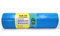 Inoverse 20 Stück(1 Rolle) Müllsäcke 120 Liter, Reißfest Müllbeutel, Abfallsäcke, 70x110 cm Blaue Müllsack, Mülltüten aus Recycling LDPE