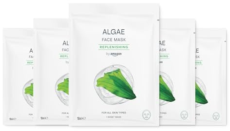 by Amazon Algen, regenerierende Gesichtsmaske, 18 ml, 5er-Pack