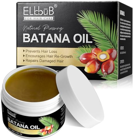 Aceite de Batana Puro para Crecimiento y Reparación del Cabello - Natural, No Refinado, Extraído de las Selvas de Honduras para Prevenir la Caída y Mejorar el Grosor del Cabello en Hombres y Mujeres