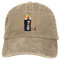 WXXXMEI Baseballmütze Casual Unisex Gewaschen Herren Wandtattoo Maulwurf Ballspiel Trucker Snapback Caps Papa Hut Der kleine Maulwurf Golf Hüte Mode Geschenke