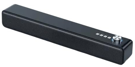 ZHCHAO Portable Sound Bar Computer Speakers AUX Wired Speaker PC/TV Home Theater System 4D Stereo Surround(D)