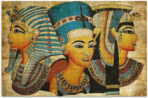 Puzzle für Erwachsene 1000 Teile Altes Ägypten Lernspiele Heimdekoration 38x52cm
