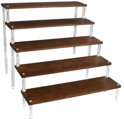 Ständer aus Holz, für Cupcakes, Parfums, Bastelarbeiten und Skulpturen, 40 cm lang