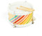 Bigjigs Toys Drum - 3pcs Holz Regenbogen Schlagzeug für Kleinkinder & Kinder Musikspielzeug Drums Schlaginstrumente & Zubehör Kleinkind & Kinder Geschenke ab 3 Jahren