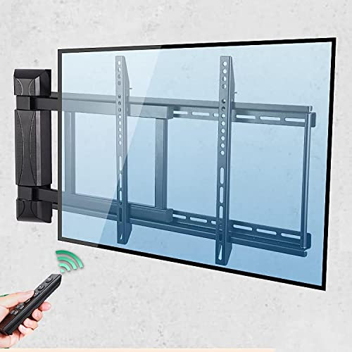 KCGCIHMS TV table, Multifunction TV Wall Mount TV Mount, Motorized TV Wall Bracket With - way Rotation, Remote Control, Can Telescopic, Swivel, For 50-70 Inch Flat And Curved TVs TV Mount T