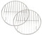 Kisangel Parrilla Grill Soporte para Barbacoa Plancha De Acero Inoxidable Ideal para Barbacoa