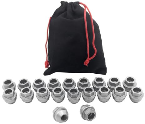 Hajus 6011022 20x Satz Radmuttern Stahlfelge M14 x 1,5 1763859 kompatibel mit Ford Bus Tourneo Transit V362 V363