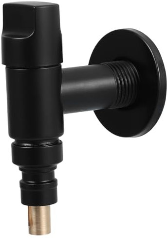 STOBOK Geräteventil Für Waschmaschine Absperrventil Wasserventil Stop Ventil Kaltwasserhahn Außenhahngriff Waschküchenzubehör Badezimmerzubehör Edelstahlmaterial Automatische