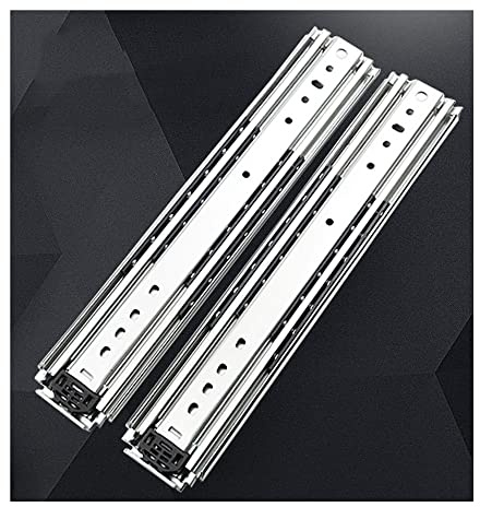 HighPerformance Drawer Slides14 Full Extension Telescopic Drawer Runners for Toolboxes Side Mounting Heavy Duty Smooth Glide 350mm Length