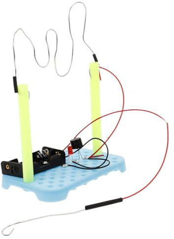 WHAMVOX Stem Elektronik Bausatz Kinder Selbstgemacht Physik Schaltungsbausatz mit Crossfire Thema Pädagogischer Elektrizitäts Experimentierkasten für Wissenschaftswettbewerbe und Kreatives Lernen