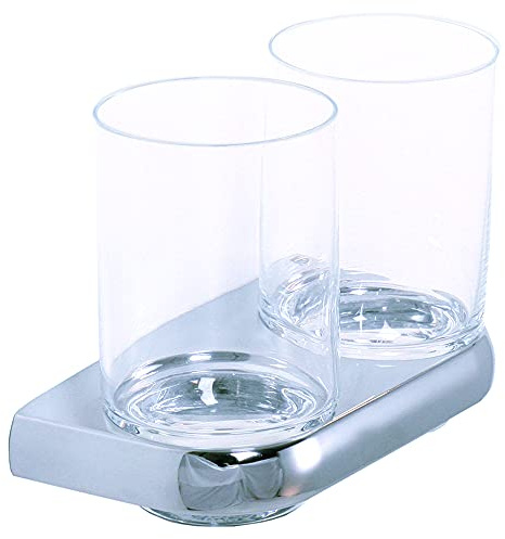 BRAVAT by Dietsche Doppelter Glashalter 816210 Metasoft