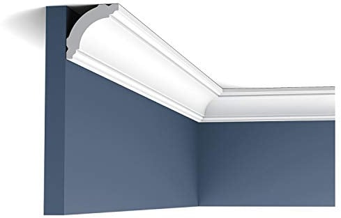 Eckleiste Stuck Orac Decor CB510 BASIXX Stuckleiste Zierleiste Stuck Leiste Dekor Element Wand Decken Leiste 2 Meter