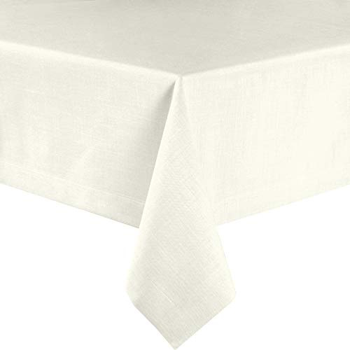 Sander Tischdecke Loft fleckabweisend Creme Größe 135x220 cm