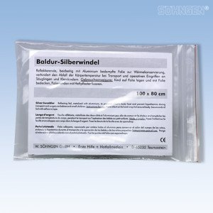 Baldur Silberwindel 1 m x 80 cm