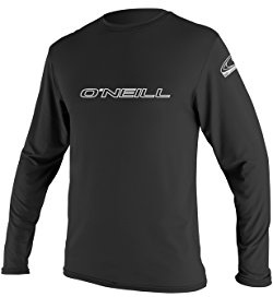 O'Neill Wetsuits Men's Basic Skins Long Sleeve Rash Vest