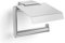 ZACK 40415 ATORE Toilettenpapierhalter mit Klappe, Edelstahl matt