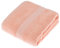 HOMESCAPES Serviette de Bain en 100% Coton Turc - Ultra Doux et Absorbant - 500 g/m² - Pêche - 70 x 130 cm