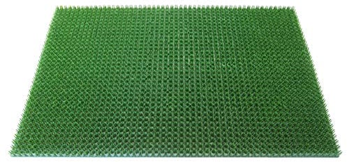 ID Mat Tapis Paillasson Polyéthylène, Vert, 60 x 40 x 1.9 cm