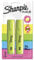Sharpie Fluo XL Textmarker, Keilspitze, 3 Verschiedene Breiten, 2er Packung, gelb