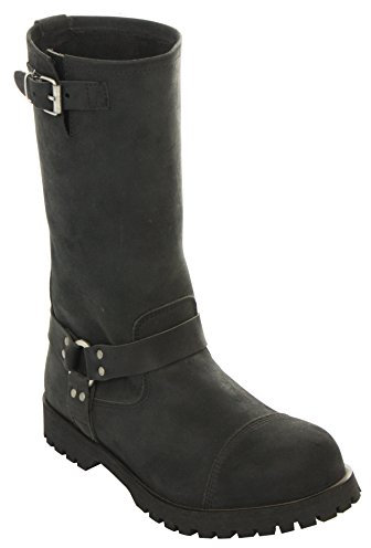 Boots & Braces - Motorcycle II Biker Stiefel Schwarz Größe 38 (UK4)