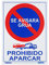 Wurko 3072 Cartel Prohibido Aparcar Se Avisa Grúa