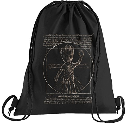 T-Shirt People Da Groot Sportbeutel – bedruckter Beutel – eine schöne Sport-Tasche Beutel mit Kordeln