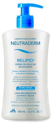 Neutraderm Relipid+ Crème de Douche Relipidante 400 ml