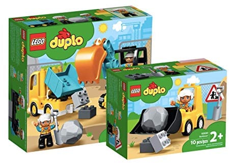 Collectix Lego Duplo Set: 10931 Bagger und LKW 10930 Radlader