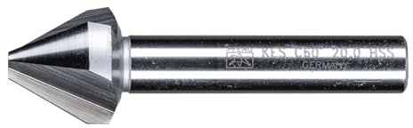 PFERD TOOLS HSS Kegel-und Entgratsenker 60° Ø 20mm Schaft-Ø 10mm DIN 334 C