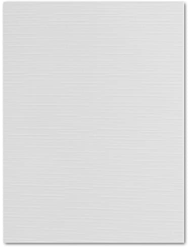 200 DIN A5 Einzelkarten Papierbögen mit Leinenstruktur - Hochweiß - 240 g/m² - 14,8 x 21 cm - Bastelbogen Tonpapier Fotokarton Bastelpapier Tonkarton - FarbenFroh