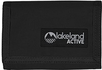 Lakeland Active Stowbank Portefeuille classique en toile, Noir , Taille unique, Classique