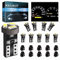 T5 74 LED Leuchtmittel weiß W3W 37 70 2721 LED Wedge LED T5 Twist Socket Armaturenbrett Lampe für Auto Innenraum Tacho Instrument Cluster Indikator Light Panel 12 V 10 Lampe