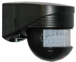 B.E.G 91122 LC-Click 200 LUXOMAT Bewegungsmelder, schwarz