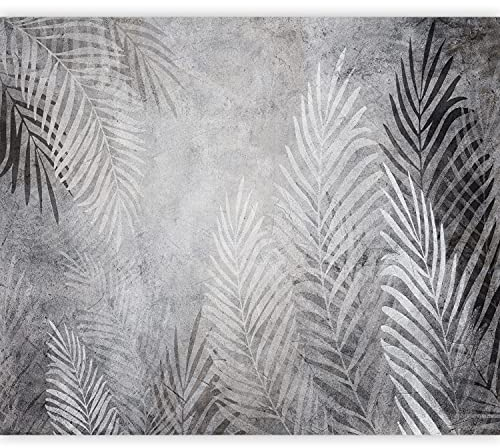 murando Fototapete Premium-Vlies Blätter 350x256cm Foto Tapete Schlafzimmer Wohnzimmer Moderne Vliestapete XXL Wandtapete Motivtapeten Bildtapete 3d Effekt Wand Dekoration Palme Abstrakt Natur Botanik