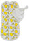 ORSON for® | Babyschlafsack | 100% Bio-Baumwolle | Oeko-Tex | 2,5 TOG | Größe 56/62/68/74/80/86 | Winter Schlafsack (Beige mit Zitronen a, 56)