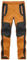 YSENTO Herren Wanderhose Outdoorhose Wasserdicht Softshellhose Winddicht Warm Gefüttert Skihose Snowboardhose Winter Trekkinghose(Orange,2XL)
