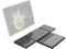 Docooler Tastiera senza fili ultra sottile Quattro volte con grande touchpad BT tastiera Tablet Tastiera silenziosa