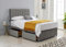 ComfoRest - Elegant 6FT Super King Bed with Mattress Included | Premium Set featuring 2 Spacious Drawers | Comfortable Design for Relaxed and Organised Living (Grey Plush)