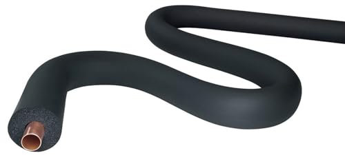 Rohrisolierung Für Klimaanlagen, Hochdichtes Nitril Isolierschlauch, Wasserrohr-Dämmschale – Schwarz(10MM*15MM*1.8M)