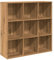 vidaXL Bücherregal Artisan-Eiche 98x29x97,5 cm, Raumtrenner, Bücherregal, Lagerschrank, Raumteiler, Lagerregal, Büroschrank, Bücherständer