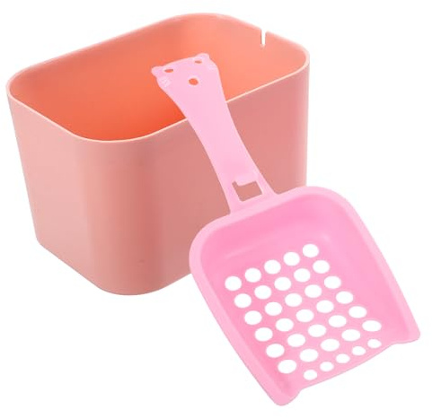 Happyyami 1satz Katzenstreu Schaufel Set Mit Eimer Und Leichte Katzenschaufel Für Reinigen Von Katzenklo Für Haustierbesitzer Und Katzenliebhaber