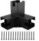 Kit di staffe per pergola fai da te a 3 vie per lavorazione del legno, kit modulare per pergola (3T)