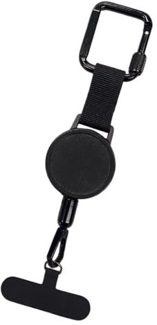 YIZITU Lanière antivol avec mousqueton pour téléphone portable - Accessoire d'extérieur - Dragonne pour smartphone