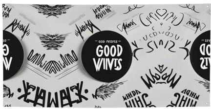 Good Vibes Only Print Versatile Party Banner,Best Banner Flags For Events,Birthday Party Decorations