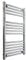 500mm(w) x 800mm(h) Straight Chrome Heated Towel Rail, Radiator, Warmer 1402 BTUs Bathroom Central Heating Ladder Rail