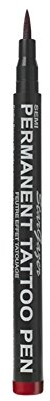 Stargazer Semi-Permanent Vegan Tattoo Pen 8. Up To 24 Hour Strong Brown Colour For Skin Art With A Fine Line Nib.