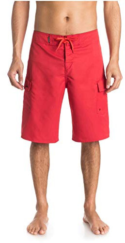 Quiksilver Herren Manic Boardshorts, 32, Quik Red