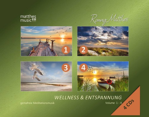 Wellness & Entspannung (Vol. 1-4 auf Gemafreie christliche Entspannungsmusik (Einschlafhilfe, Meditation & Tiefenentspannung)