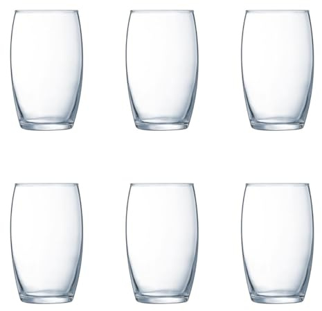 Arcoroc Vina Weinkrug, hoch, 360 ml, transparent, 6 Stück